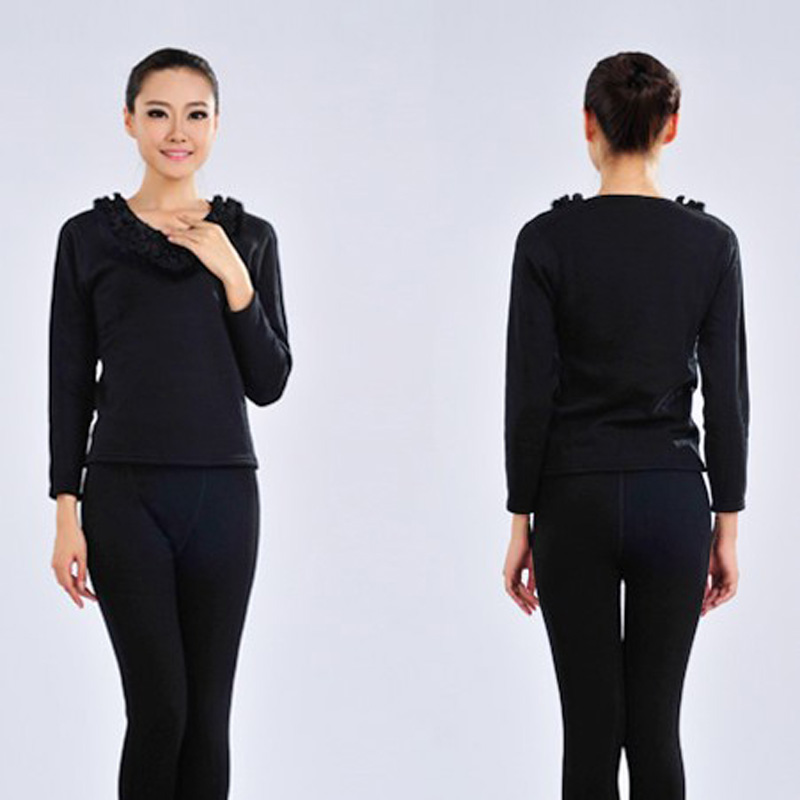 Frozen super warm wool thermal underwear modal thermal women's set fashion thickening