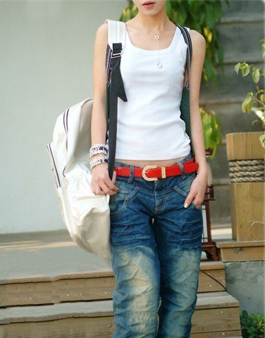 FS348 Fashion Style Simple basic cotton vest FREE SHIPPING!