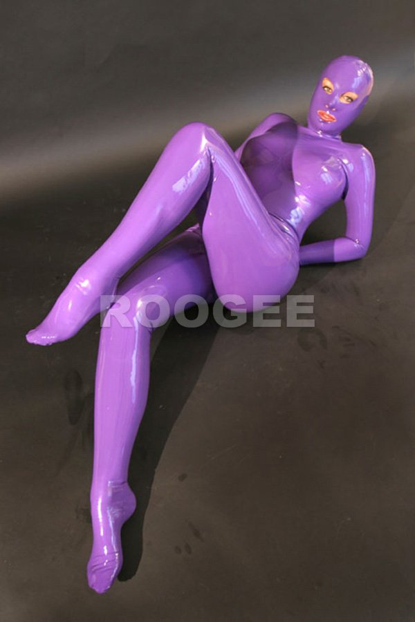 Full body latex catsuit