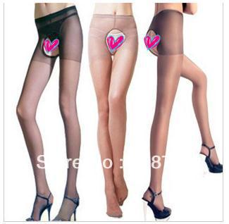 Fun stockings ultra-thin packet core wire around the open block to help the situation pantyhose stockings women open files