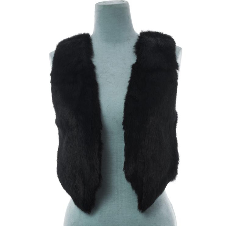 Fur 2013 spring and autumn women's rabbit fur leather vest genuine leather rabbit fur vest outerwear