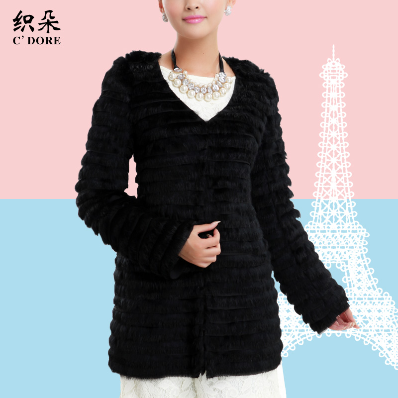 Fur coat medium-long thermal faux 2012 women's