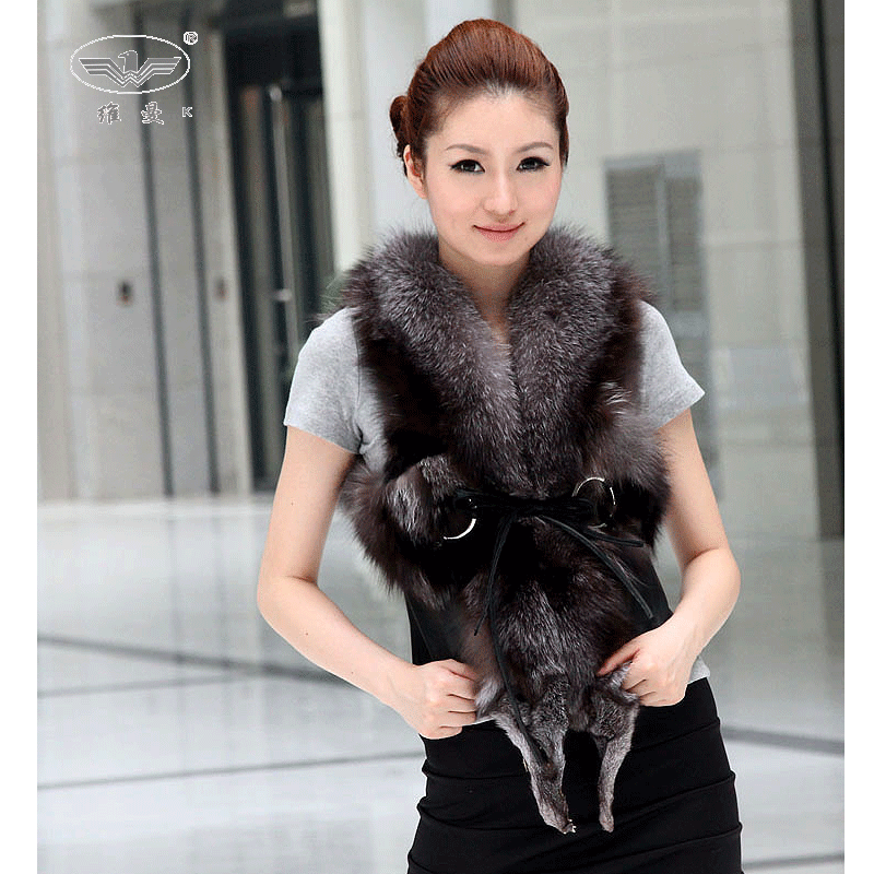 Fur vest 2012 fur vest sheepskin female fur vest