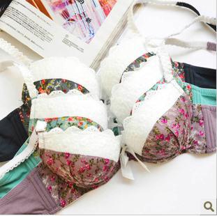 Gather the lovely idyllic small floral Underwear cotton thickening