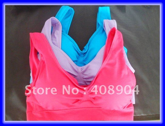 Genie Bra with removable pads 2 layer no hook retail box packing S M L XL XXL XXXL 300pcs