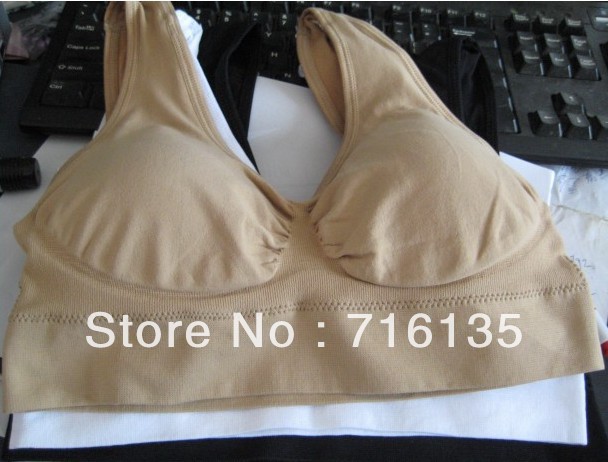 Genie Bra with removable pads Women's Two-double Vest BODY SHAPER Push Up BREAST RHONDA SHEAR