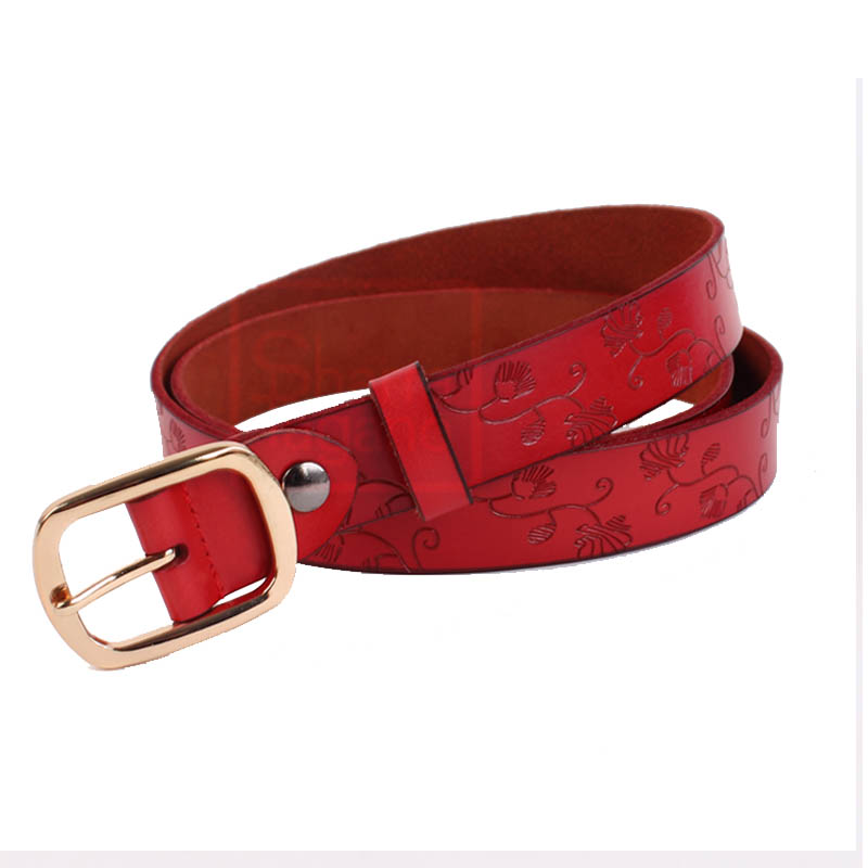 genuine leather belt genuine leather fashion women's strap