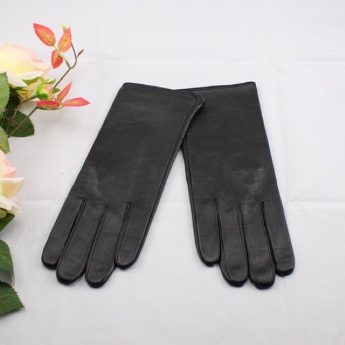 Genuine leather gloves winter women's thermal sheepskin gloves