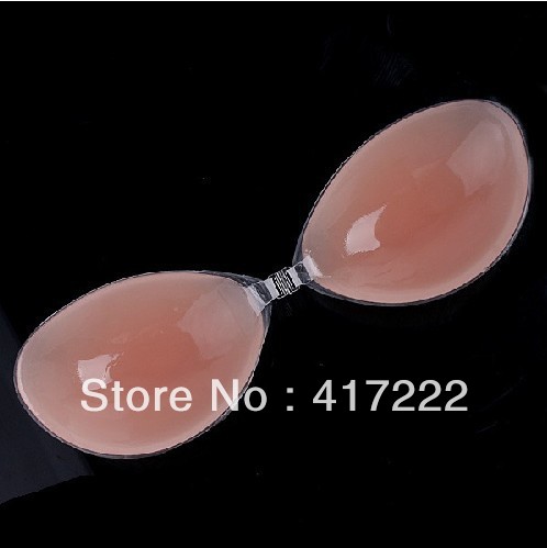 Gife Silicone Strapless Nude Bra Free Shipping