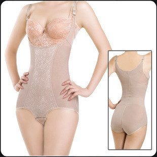 Gift silk protein cool thin seamless one piece slimming clothing shaper shapewear