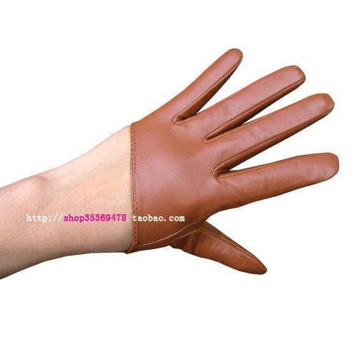 Gloves women genuine leather sheepskin gloves repair personality style