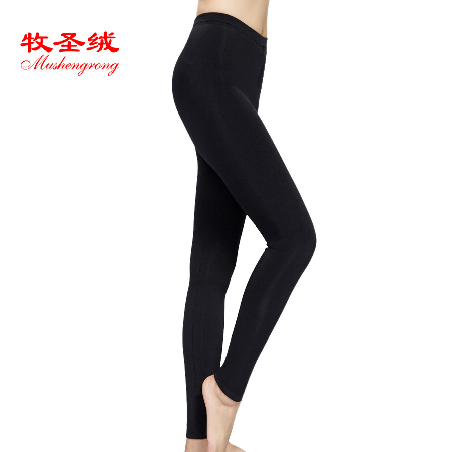 Goatswool women's cashmere warm pants female cashmere pants internality legging internality wool pants