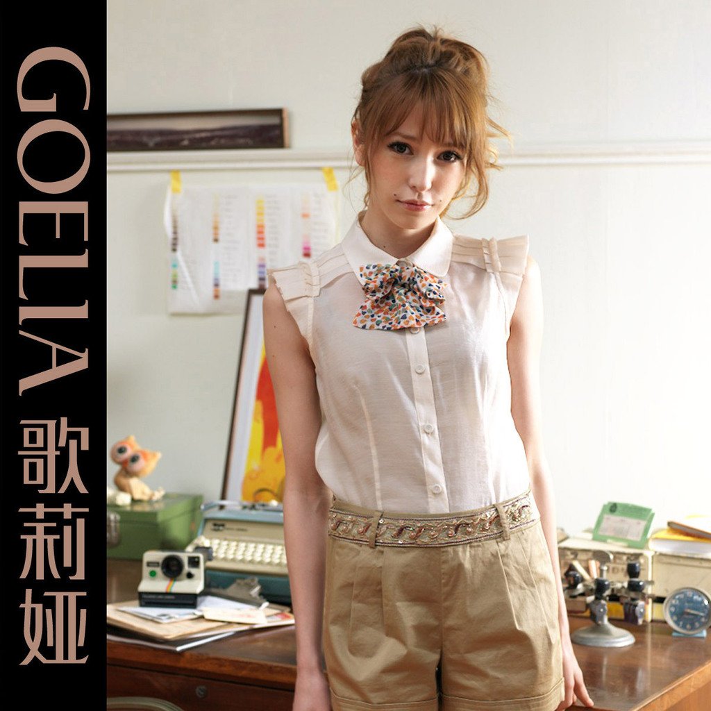 GOELIA goelia 2012 summer beading belt shorts 25r1a140