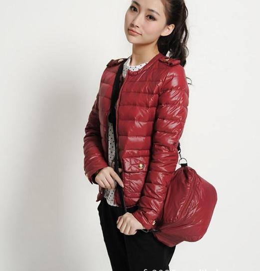 Good Quality 2012 Winter Hot-Sale  Winter Jackets Women Fashion Lady Down Jacket Winter Clothes S-XL Each Have Bag As Gift EY-39