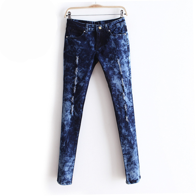 Good quality 2013new autumn and winter elastic butt-lifting pants jeans skinny pants pencil pants wk441