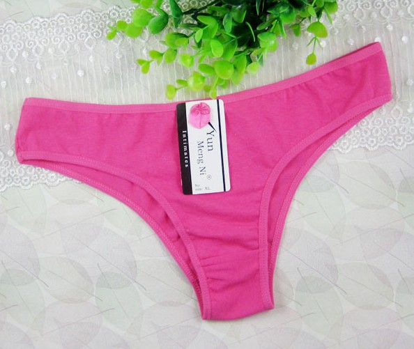 good quality & high grade & comfortabl  lady Cotton sexy hot woman underwear thong panties G-string  free shippin