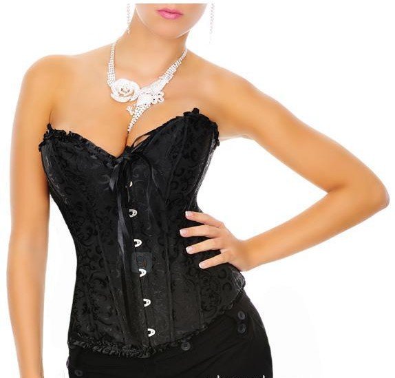 Gothic Brocade Corset  New arrival--Free shipping recommend sexy corsets