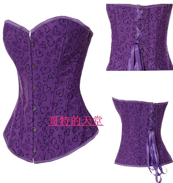 Goths 2011 royal corset vest tight body shaping women's basic underwear 8911