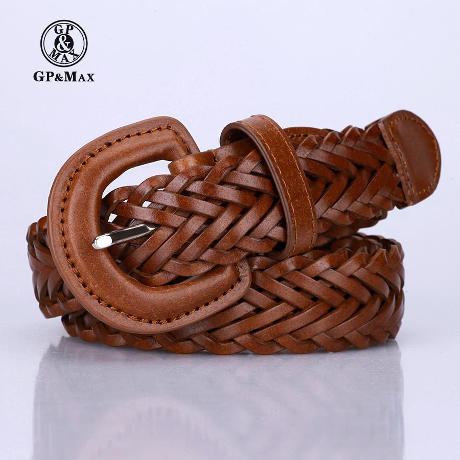 Gpmax women's strap Women cowhide belt all-match trend genuine leather belt strap female