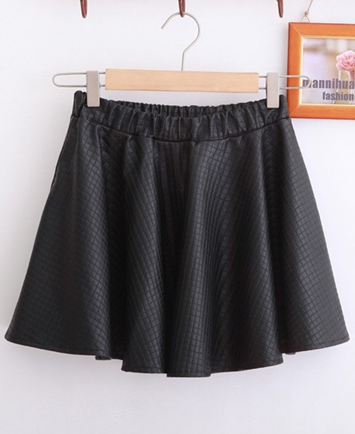 GS043 leather pu skirt, latest fashion skirts,woment mini skirt