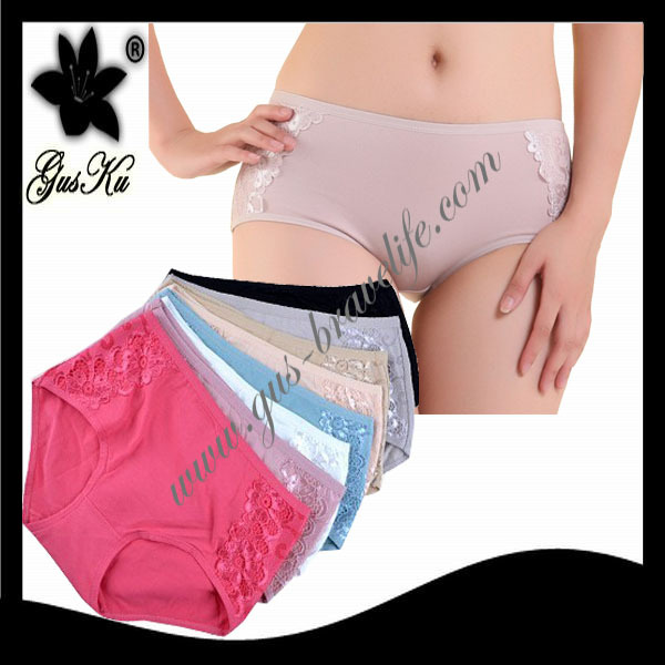 Gus-ptw-005 Free shipping high-priced, bring up and body care bamboo fiber womens briefs in 8 colors for choicing