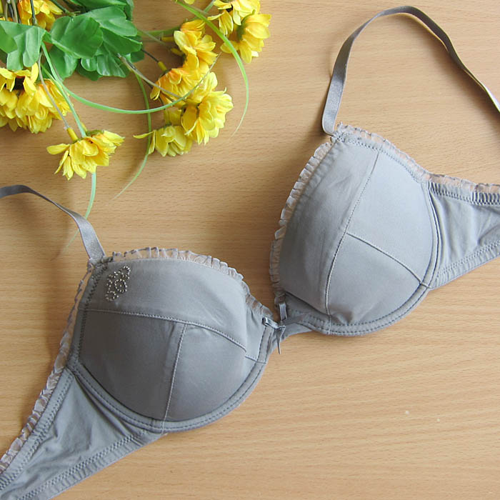 H&m b2 Light gray rhinestone thin sponge bra insert 70a80c