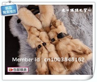 Haining PI cao ma3 jia3 2012 special clearance PI cao ma3 jia3 medium style fox wool fur coat ma3 jia3 vest