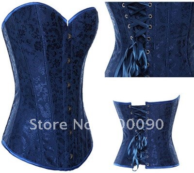 halloween costume corset Y 6240 chapper bustier in cotton + panty ( size s-2xl )