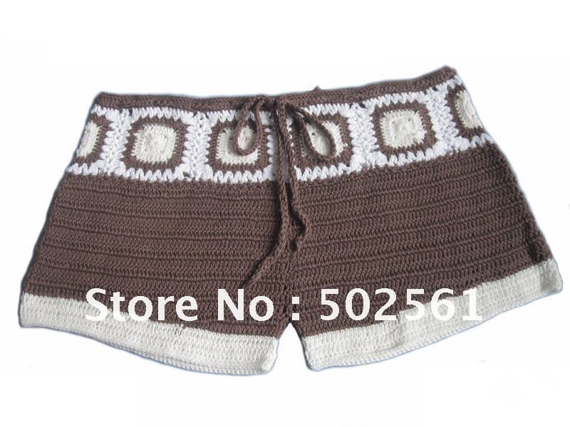 hand crochet fashion lady shorts pants 10pcs/lot free shipping by DHL