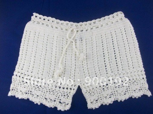 Hand Crocheted Bohemia Sandbeach Shorts