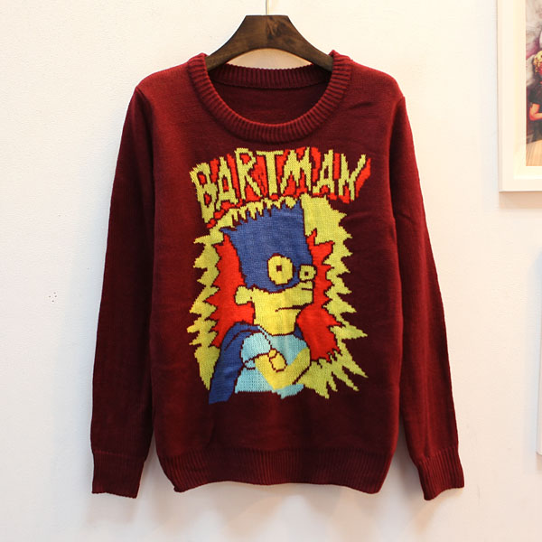 HARAJUKU letter cartoons cartoon vintage asos d 36 pullover sweater