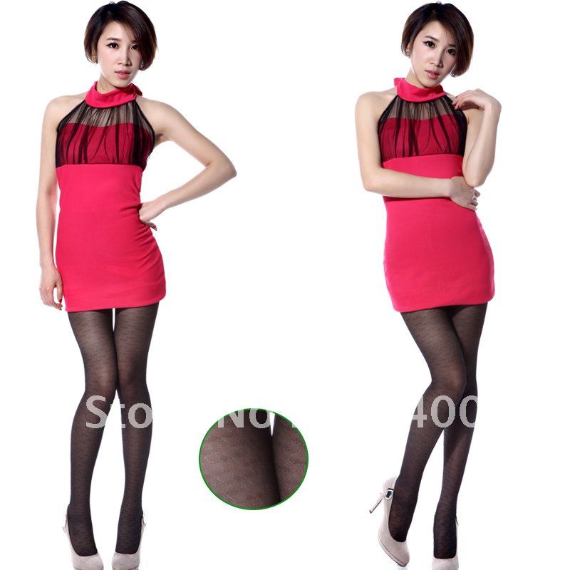 High-end fashion jacquard pantyhose