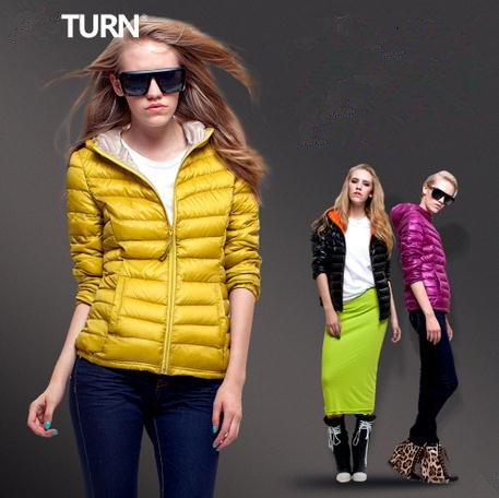 High Quality  2012 Winter Jackets Women Fashion Lady Down Jacket Winter Clothes 3 Colors S-XL EY-40