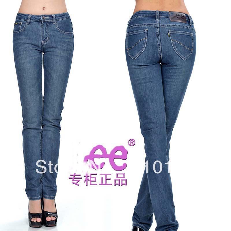 high quality brand DLEE 2013 skinny jeans women pencil trousers SH81 free shipping