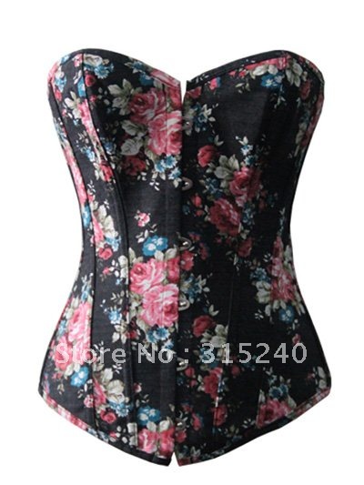 High quality demin women corset (C067)