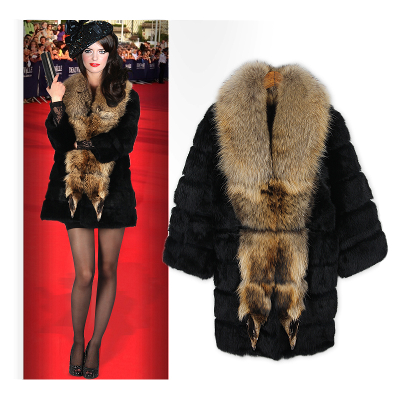 high quality luxury 2012 autumn and winter outerwear