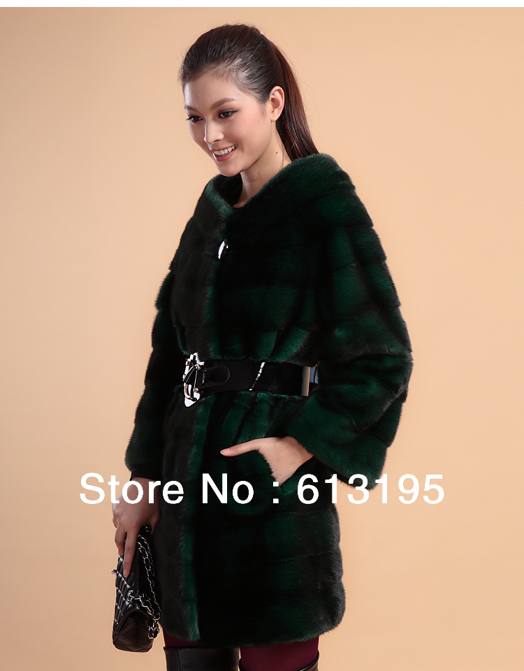 High-quality. New  luxurious and top to import the grass overcoat of mink's fur  /ydx148