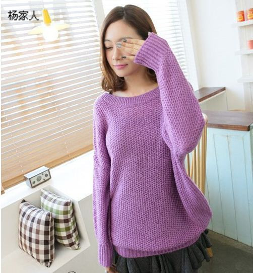 High quality ! Plus size clothing autumn 2013 batwing sweater vintage racerback shirt sweater outerwear