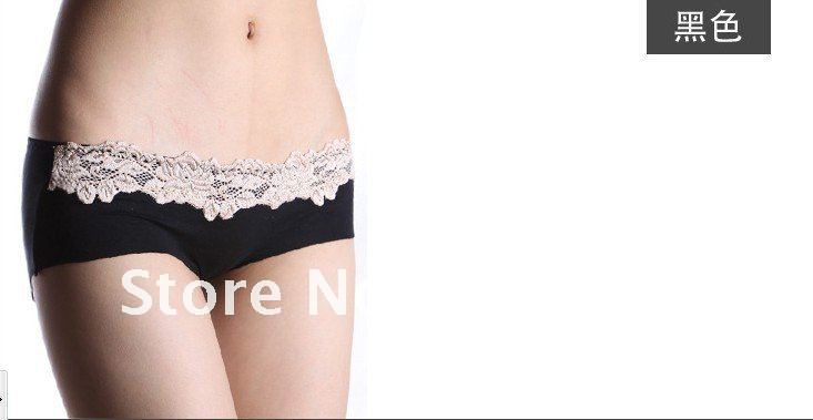 High quality six color sexy underwear modal lace Lacy lady inner pants