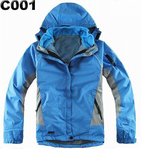 High quality women's warm Outdoor Double Layer Windproof Waterproof Ski Skiing Jacket Hiking Hoodies Windbreaker coat