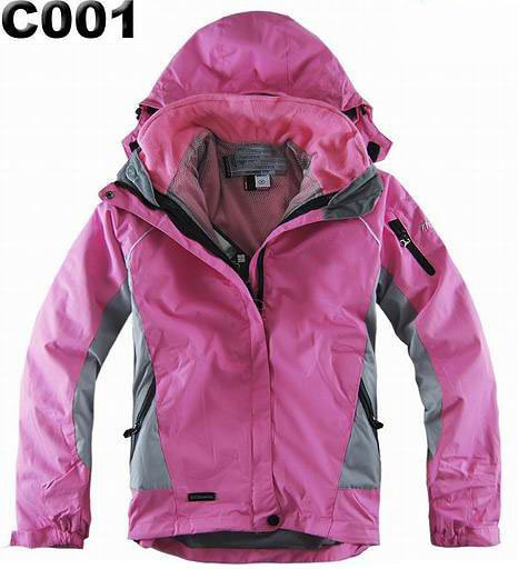 High quality women's warm Outdoor Double Layer Windproof Waterproof Ski Skiing Jacket Hiking Hoodies Windbreaker coat