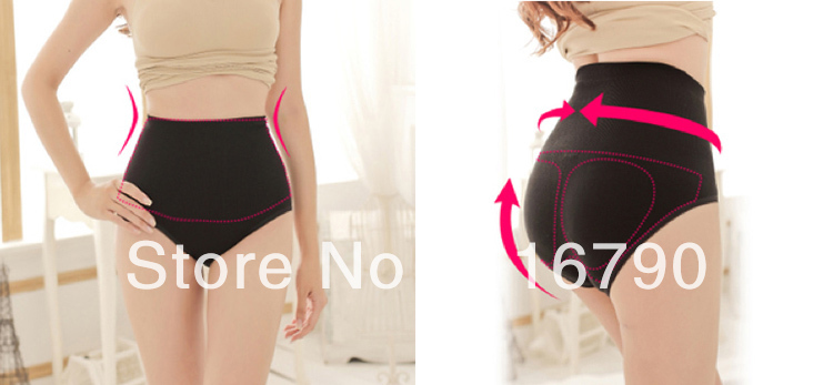 High Waist Bodybuilding Brief Body Shaper Tummy Control Slimming Cincher