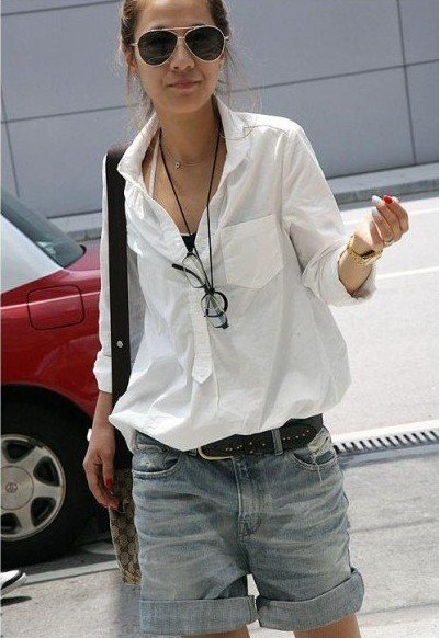 Hight quality 20112 summer new style ,ladies' short sleeve shirt 0080,elegant ladies' shirt free shipping