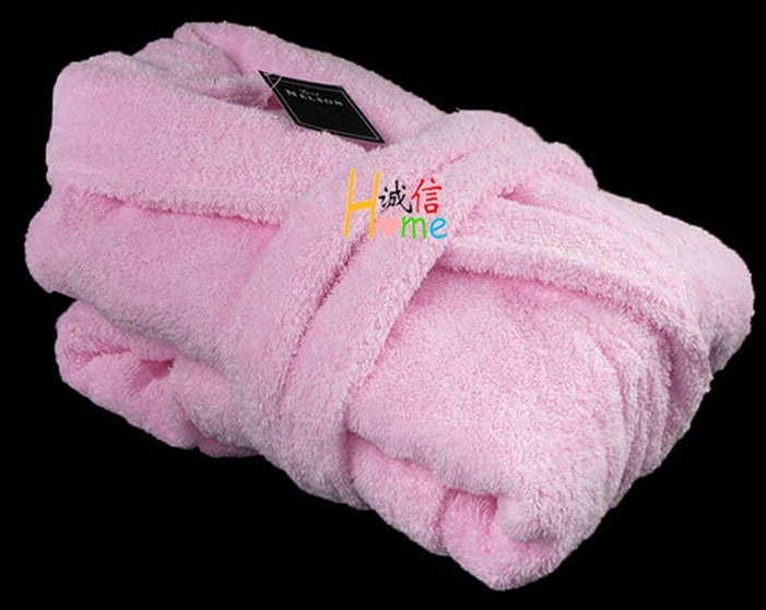 Hilift 100% cotton toweling robe lovers thickening bathrobe male women's 100% cotton bathrobe loop pile sleepwear autumn and