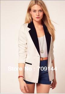 HK Free Shipping Elegance OL Style Long Sleeve Slim Blazers For  Women S M L