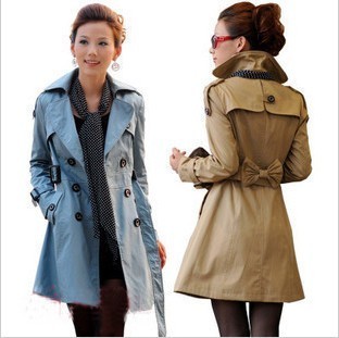 Holiday Sale  2012 women's plus size slim coat, women autumn wind outerwear  women's casual clothing