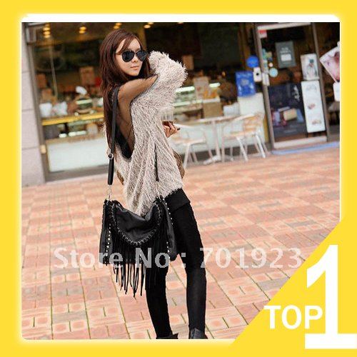 Holiday Sale HOLIDAY SALE SEXY RAGLAN SLEEVE TRANSPARENT MESH TOPS WOMEN'S FASHION SWEATER Y2717