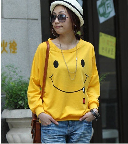 Hot 2012 coat Free Shipping New Arrival Little Devil Smile Printed Fleece coats