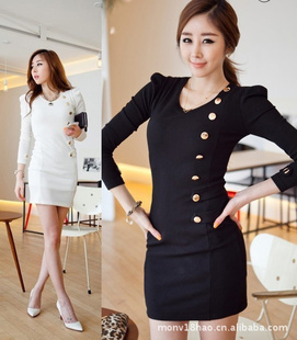 Hot ! 2013 free shipping good quality new style fashion sexy dresses women ladies brand business wear dresses