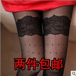 Hot Christmas gift& 2012 stockings lace socks princess white stockings rompers + Free Shipping